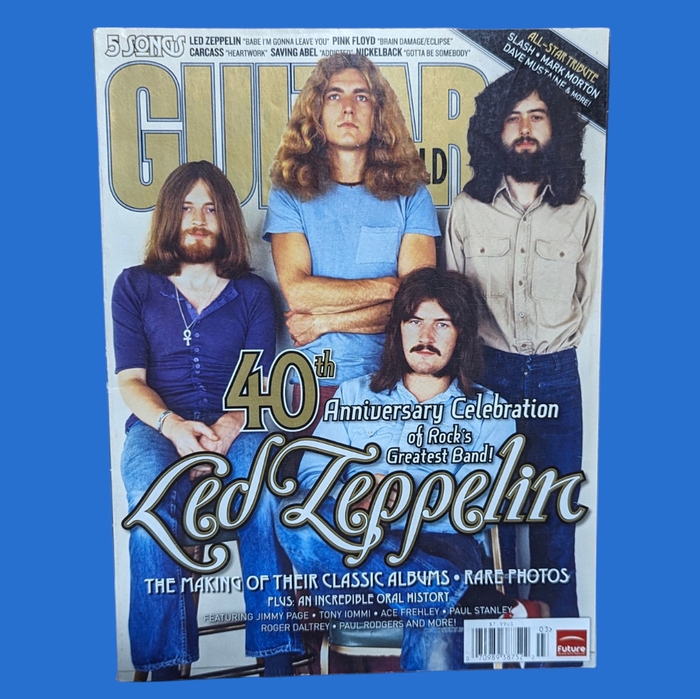 2009 Led Zeppelin GUITAR WORLD 2009